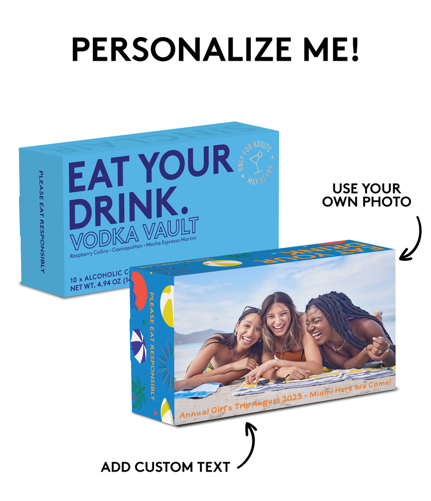 Personalize The Vodka Vault Selection Box Smith & Sinclair US