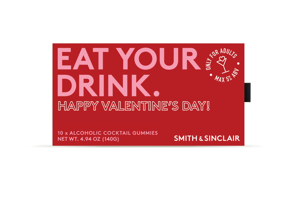 Happy Valentine's Day Alcoholic Cocktail Gummies