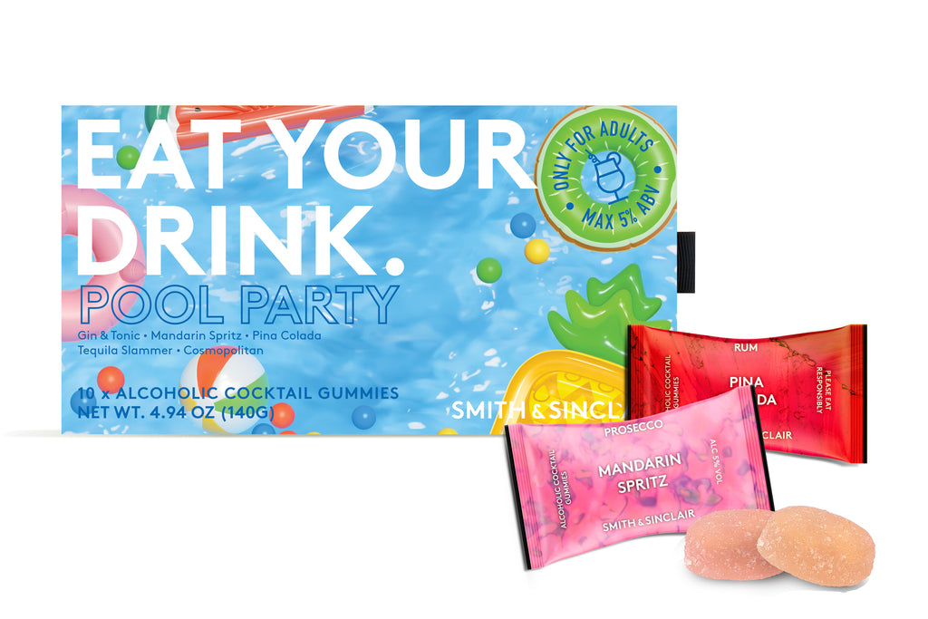 Pool Party Alcoholic Cocktail Gummies