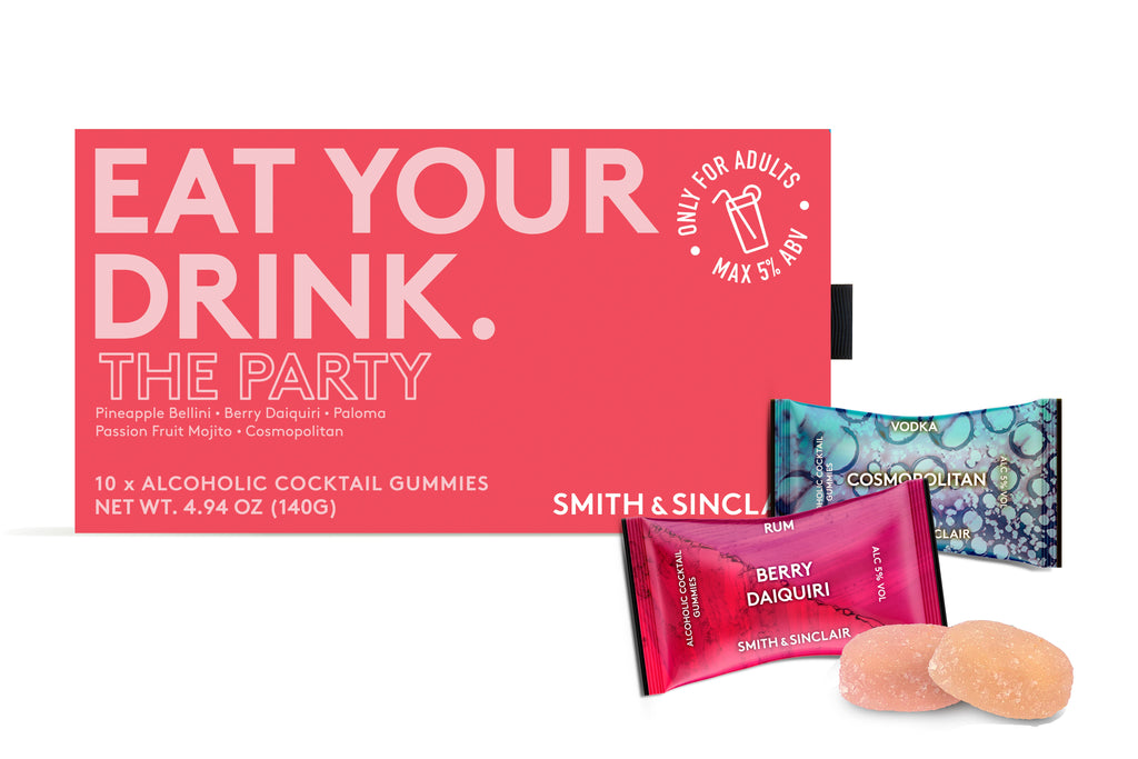 The Party Alcoholic Cocktail Gummies