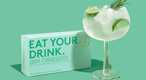 Gin Obsessed Alcoholic Cocktail Gummies