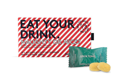 Naughty or Nice Alcoholic Cocktail Gummies