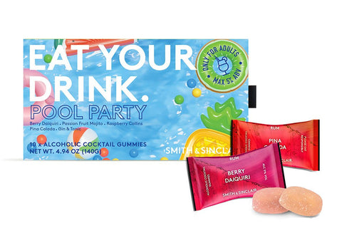 Pool Party Alcoholic Cocktail Gummies